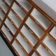 Vintage Dutch Walnut Haberdashery Shop Cabinet / Vitrine, 1950s