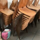 Old Scandinavian chair Galvanitas S22