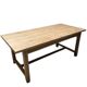 Oak farmhouse table