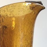 Bubble glass pitcher