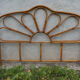 Vintage rattan headboard 2 seats 150 x 103 cm