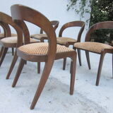 Set of 6 chairs "gondola"