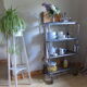 Metal caddy shelf