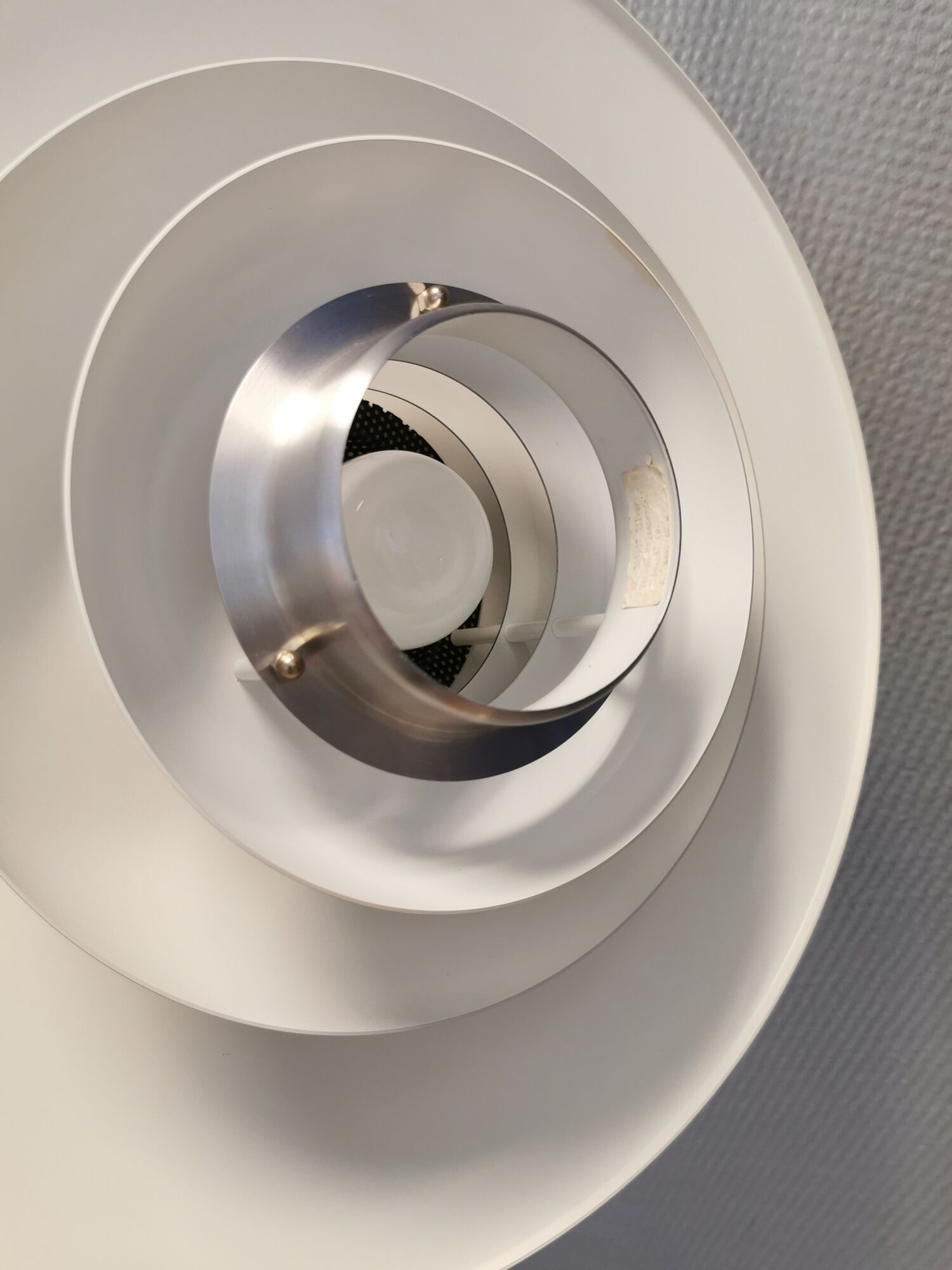 Verona hanging lamp, made by Danish Jeka, in the 1980