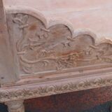 Carved bench of Pakistan