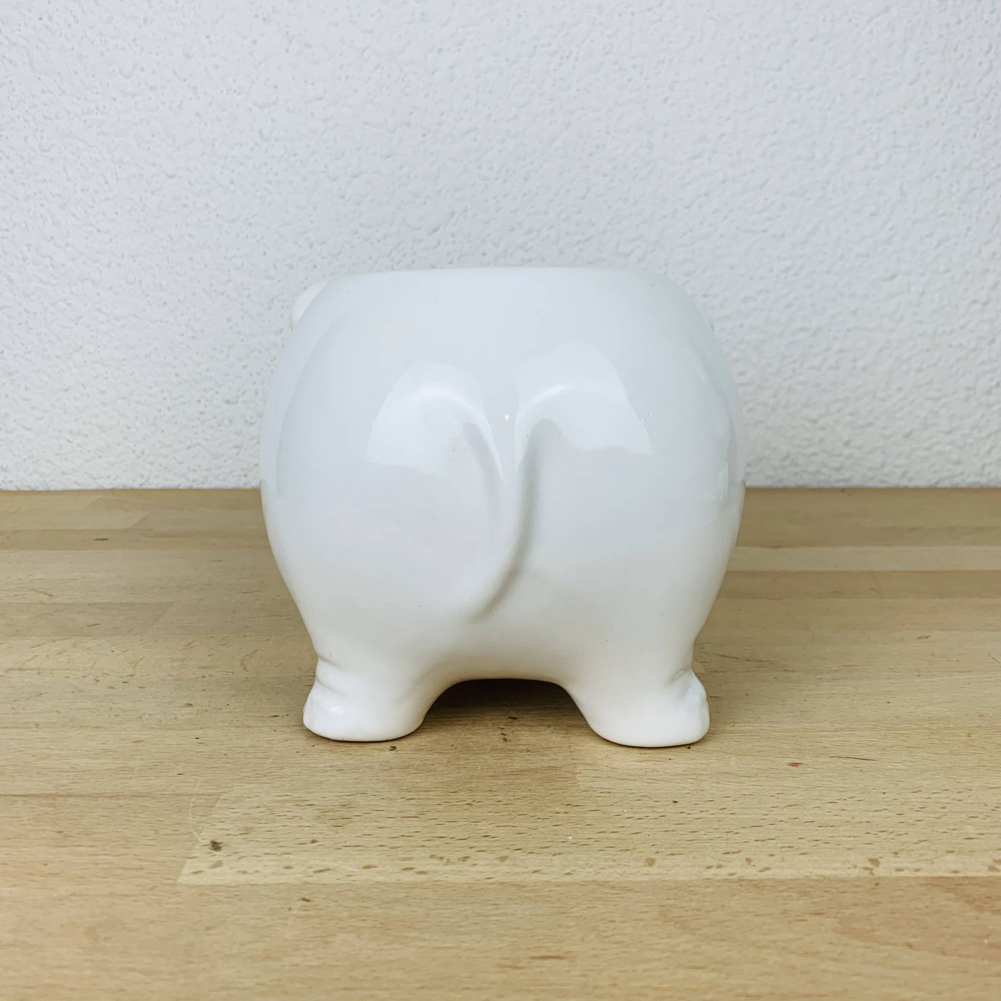 Ceramic elephant plant pot