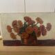 Huile sur carton vintage
