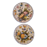 Set of two Bassano plates