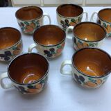 8 BOCH coffee cups
