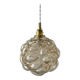 New electrified golden bubble glass pendant lamp