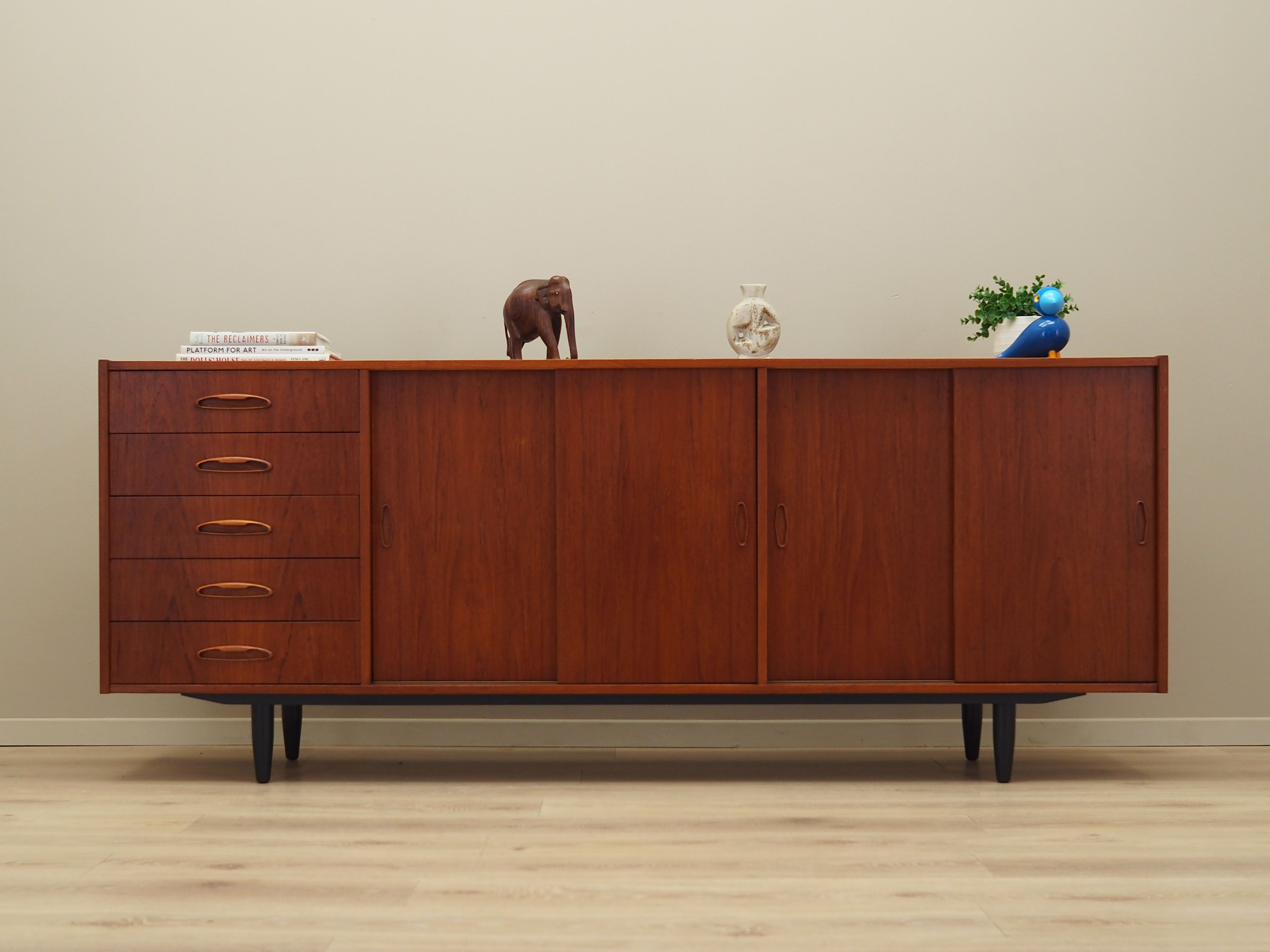 Teak sideboard, Danish design, 1970s, production Denmark