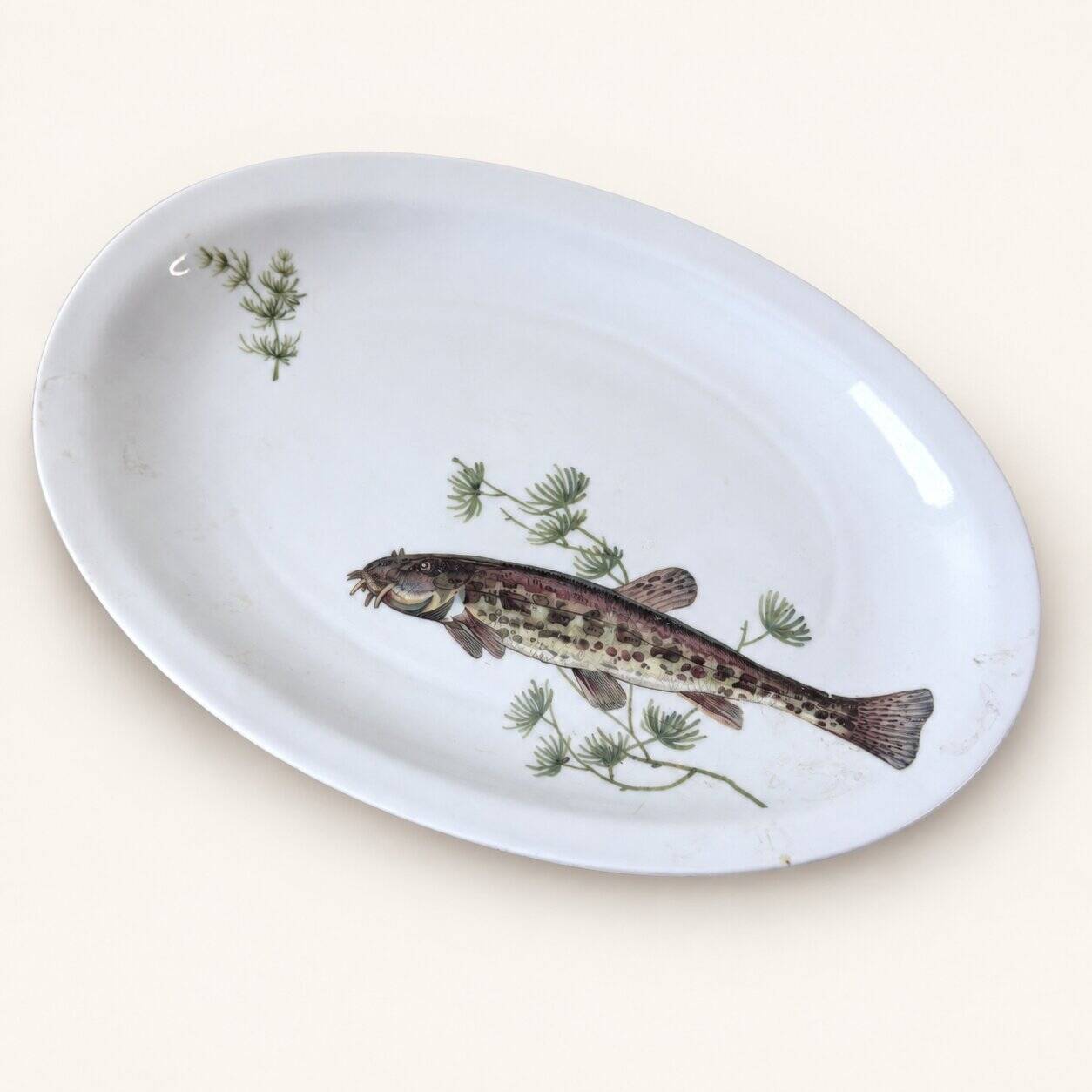 Service à poisson en porcelaine