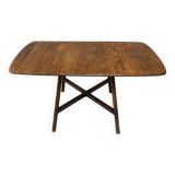 Ercol 1950’s ‘Old Colonial 377” blue label drop leaf table
