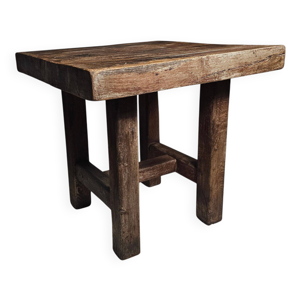 Table/îlot de cuisine Mobichalet en chêne massif, Belgique, années 1950