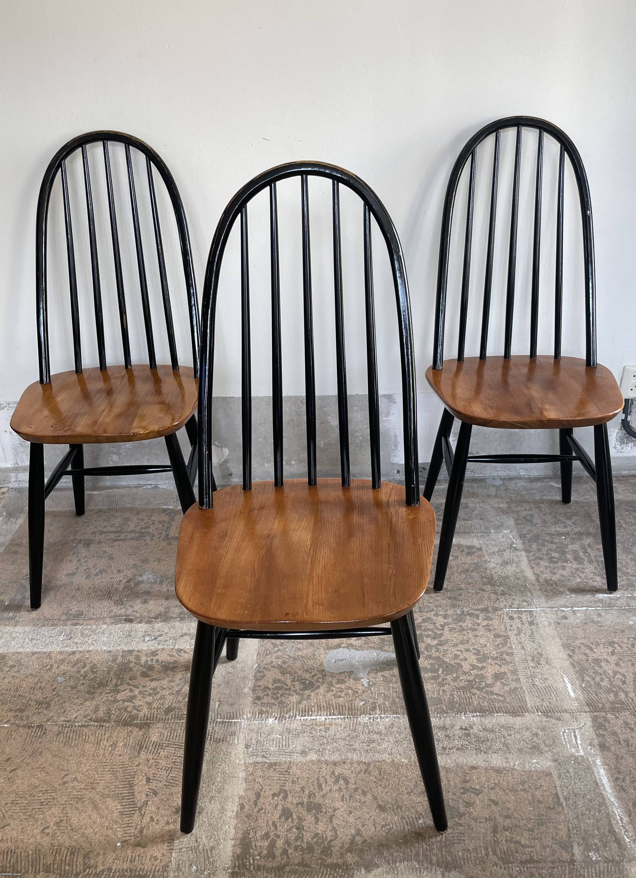 Three Tapiovaara chairs by Pastoe