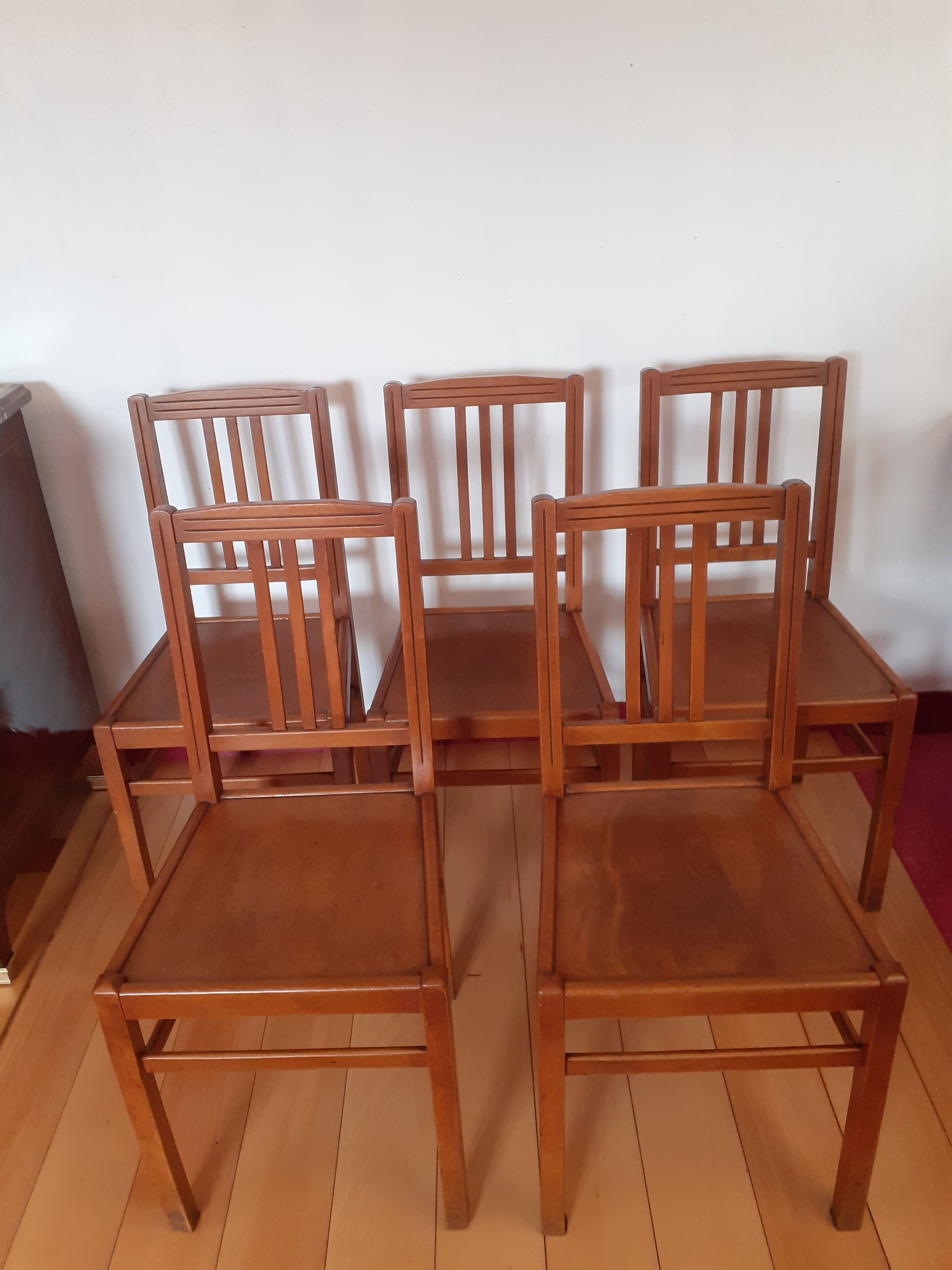 Suite 5 chairs 1950