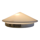 Ceiling light or conical opaline globe wall light - 80s/90s