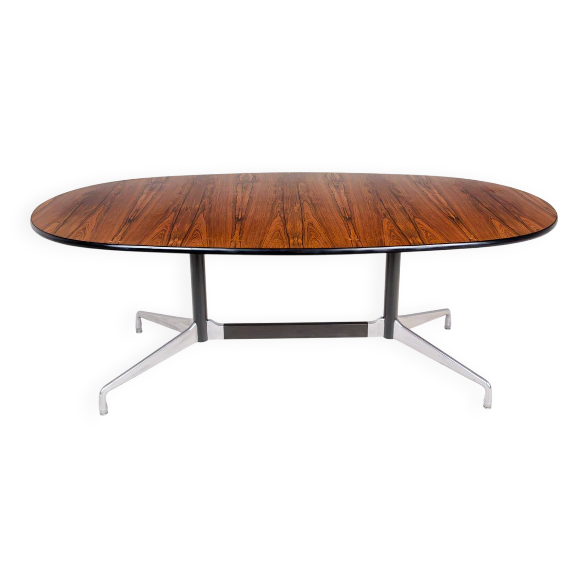 Table à manger Eames en palissandre par Herman Miller, années 1960