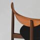 Harry Ostergaard pair of dining chairs rosewood Randers Denmark 1960