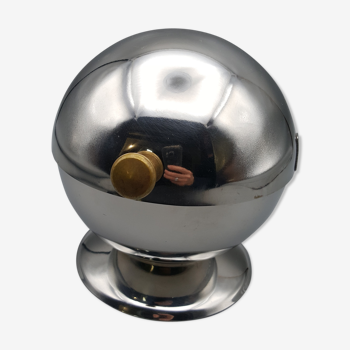 Sugar counter ball metal brass button