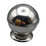 Sugar counter ball metal brass button