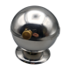 Sugar counter ball metal brass button