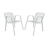Pair of vintage Emu rio armchairs