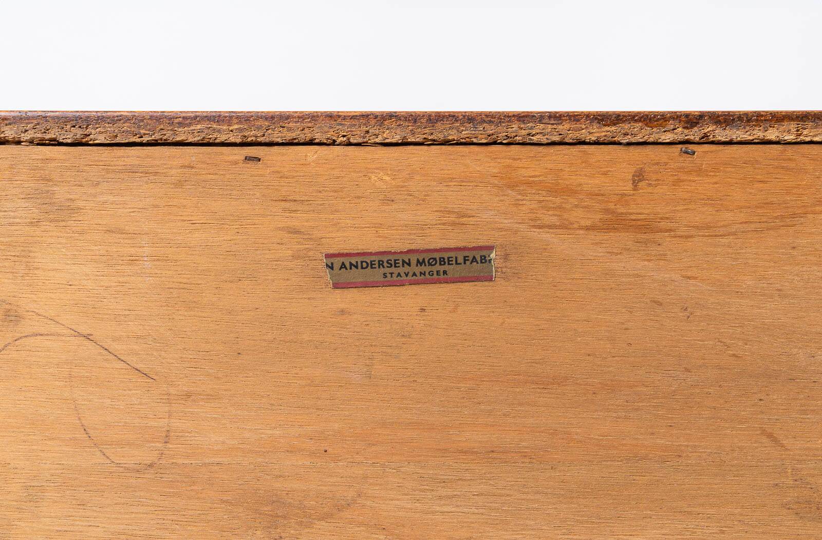 Sven Andersen teak sideboard, Scandinavian modern, mid-century modern, 1950s