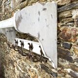 Vintage wall coat and hat rack