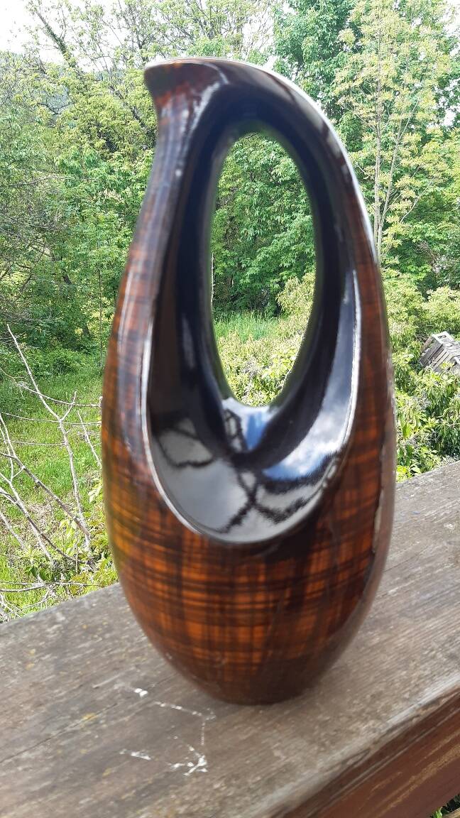 Pichet, carafe, vase Saint Clément, céramique années 50