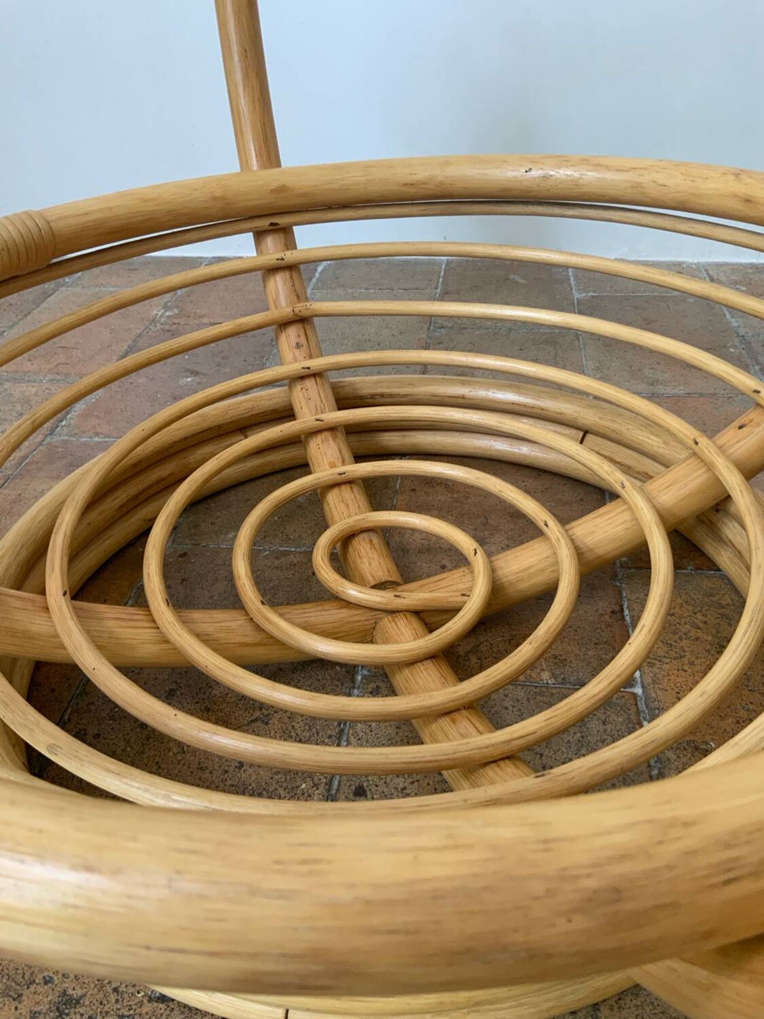 Rattan coffee table