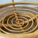 Rattan coffee table