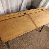School desk table with locker 1960