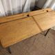 School desk table with locker 1960