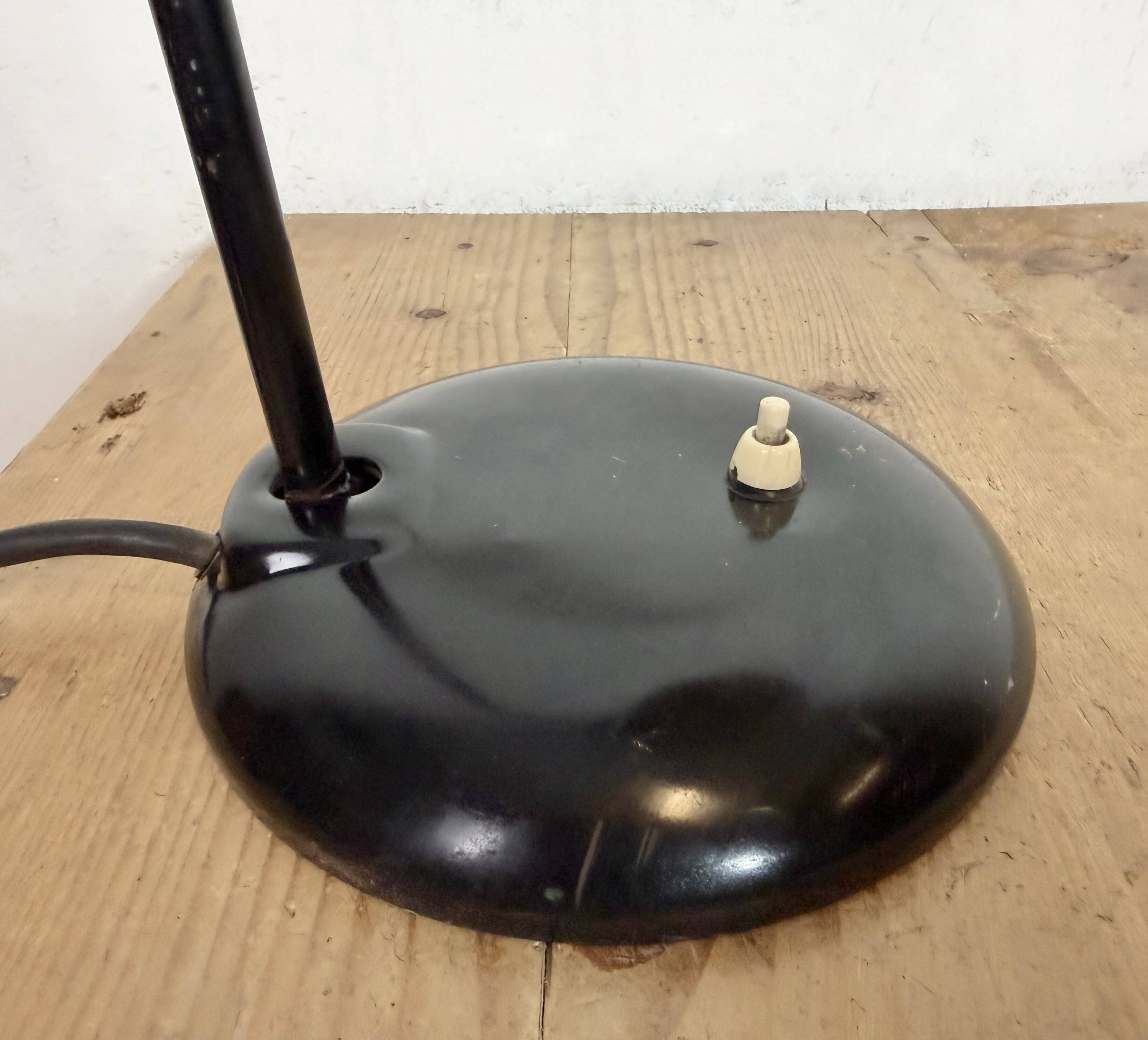 Black Industrial Bauhaus Table Lamp from Escolux, 1930s