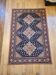 Tapis persan en laine bleu nuit