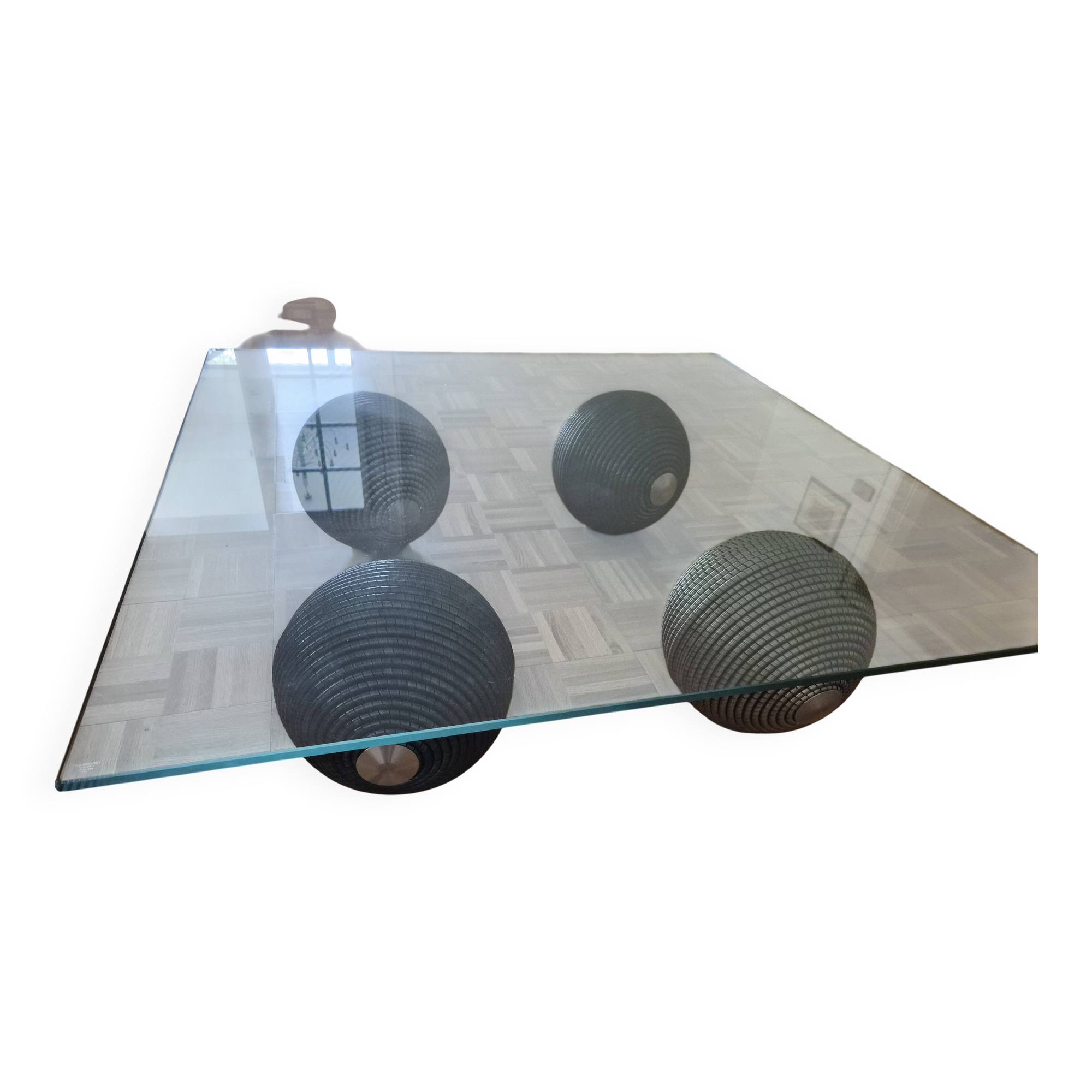 Table basse d'artiste - Fabrice Risser / Edition ultra-limitée (c. 2004)