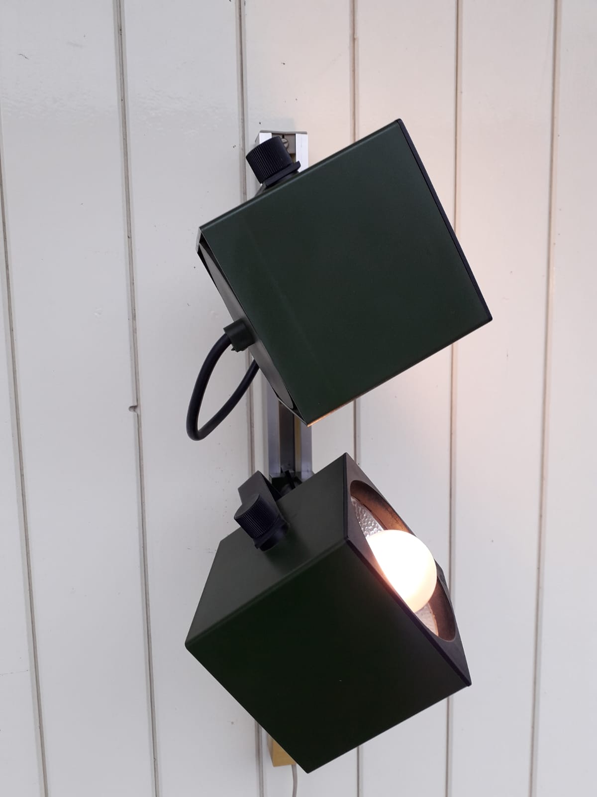 Philips Wall-lampfrom the 70's  with adjustable spots