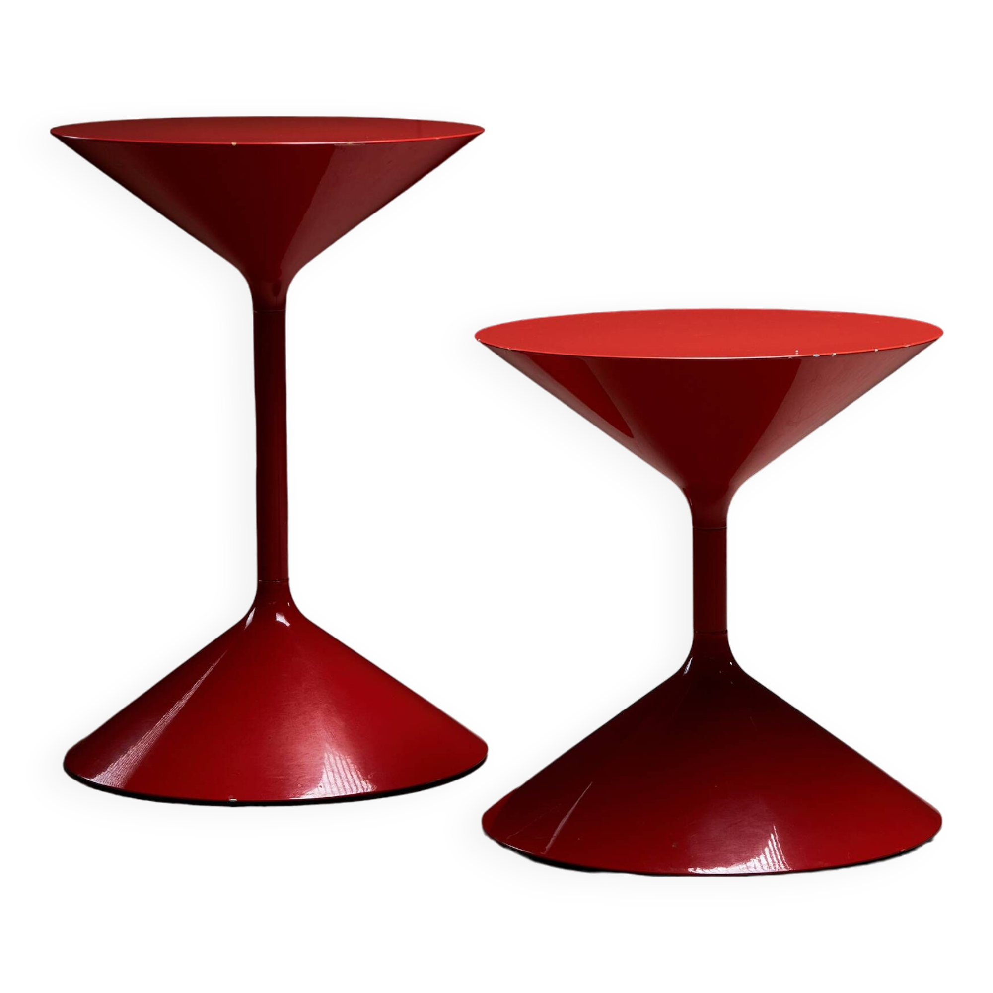 Tempo Side Tables by Prospero Rasulo for Zanotta, 2001