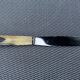 Box of 12 table knives and 12 vintage cheese knives