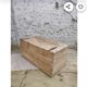 Restored solid poplar chest