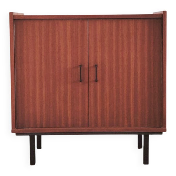 Buffet bas/ Enfilade moderniste vintage rénovée, années 50-60