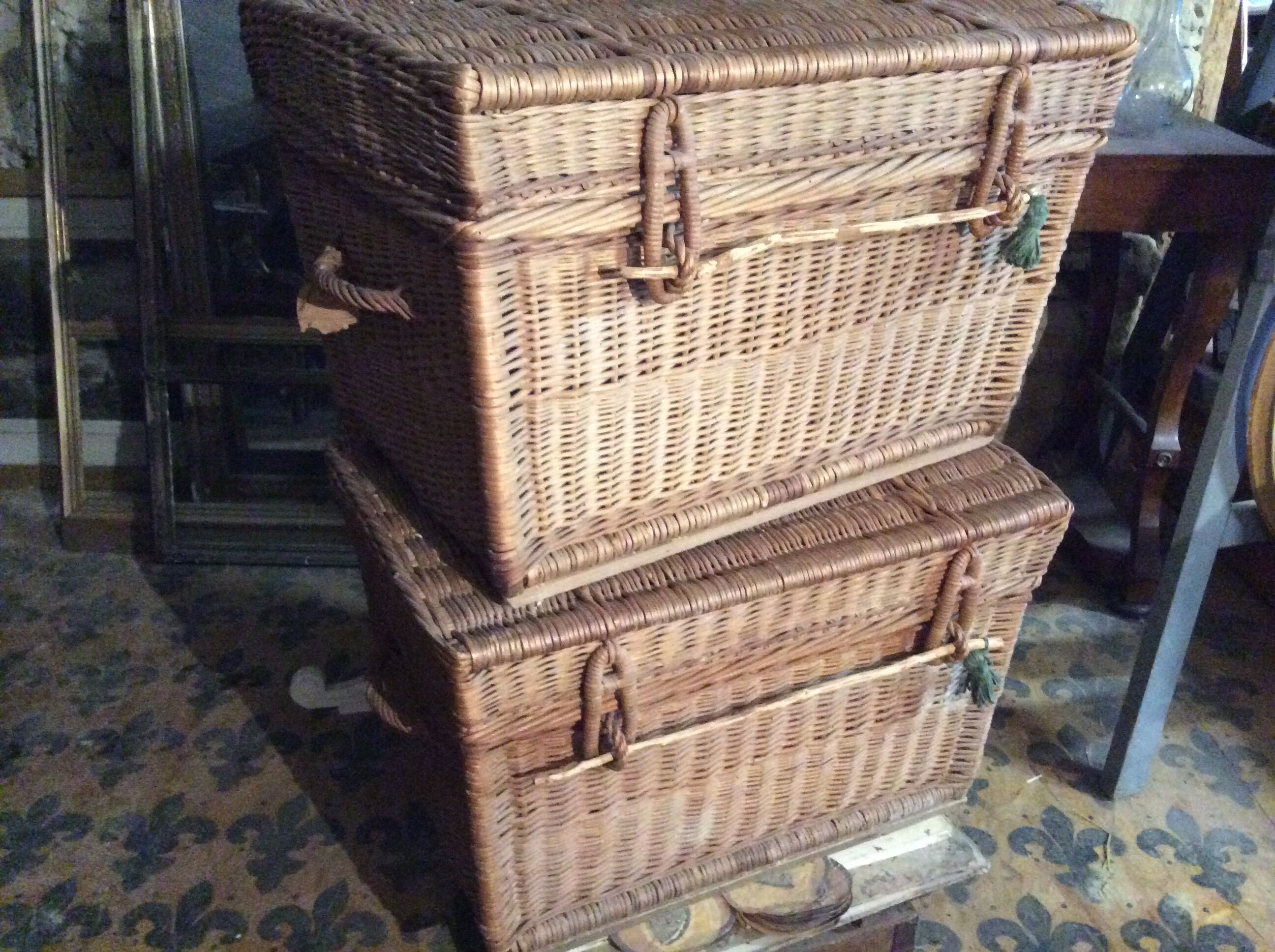 Vintage travel trunks