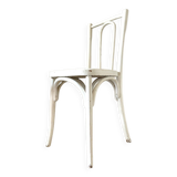 White beech bistro chair