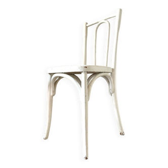 White beech bistro chair