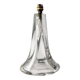 DAUM lamp base Nancy France in signed crystal – 30 cm