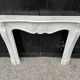 Louis XV style fireplace in Carrara marble circa 1940