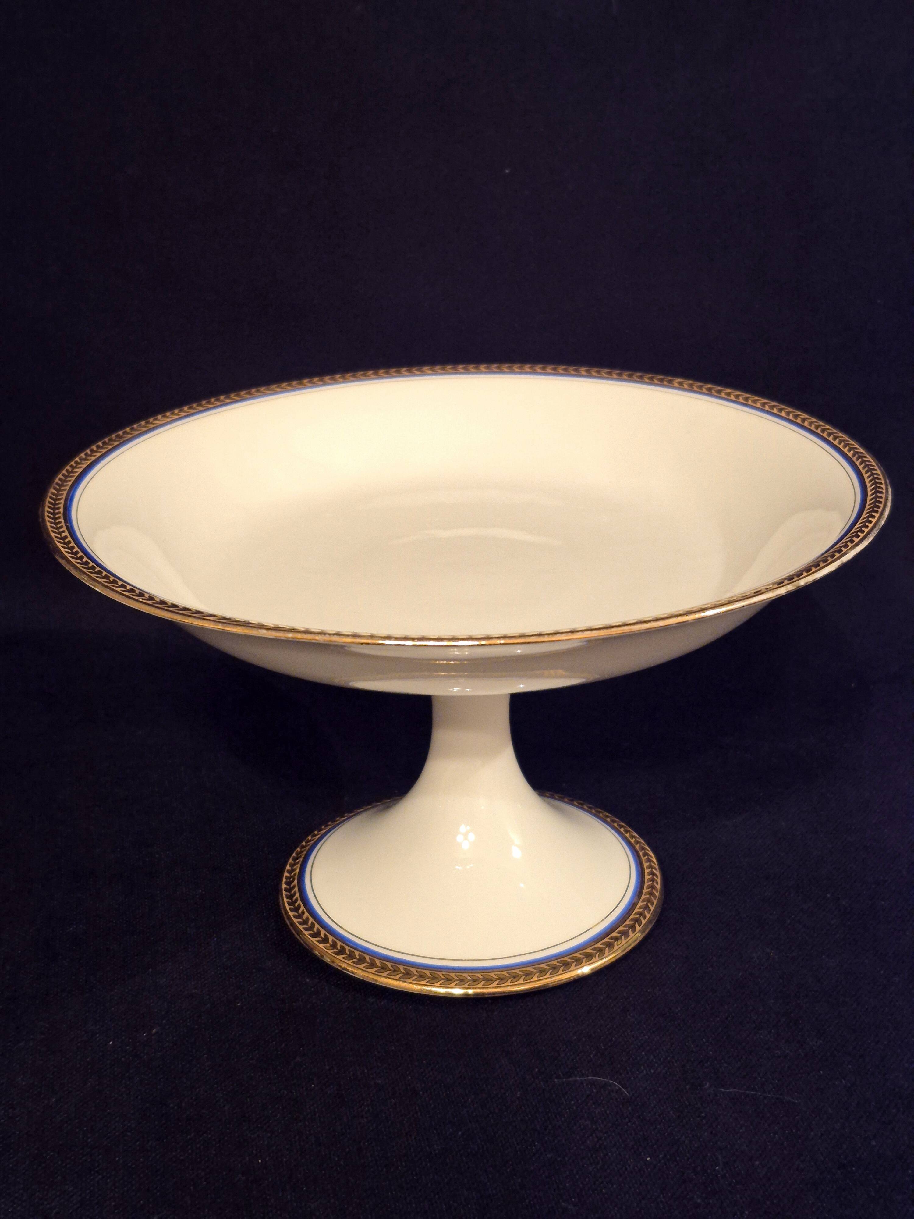 Limoges porcelain compote A303