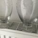 Pair of vintage crystal decanters