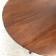 Table en acajou extensible 4 rallonges fournies